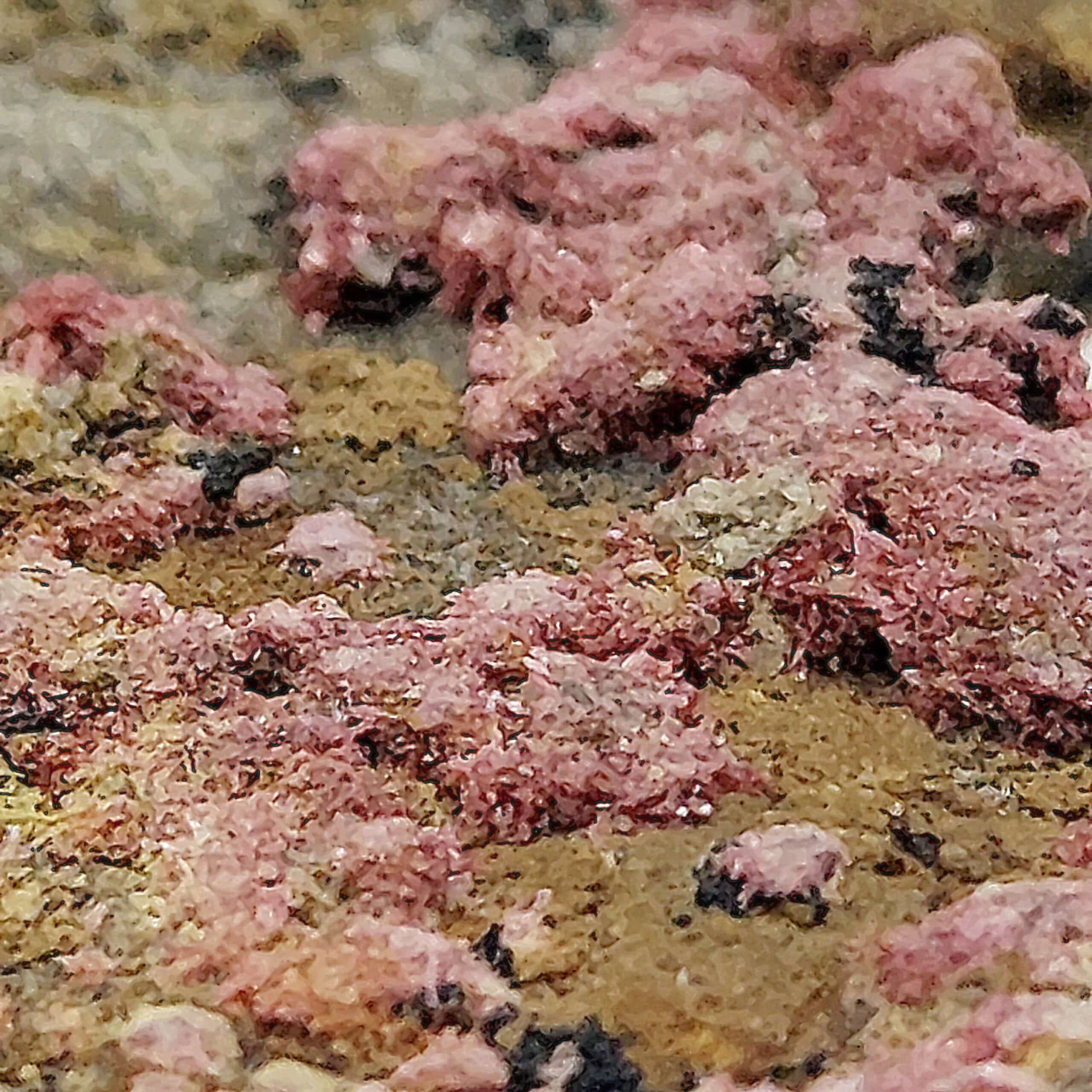 Erythrine, Karibibite, Hétérogénite, Pont de Berthéou, Daluis, Alpes Maritimes.