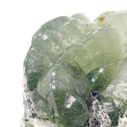 Prehnite en casque, Combe de la Selle, Oisans, Isère.