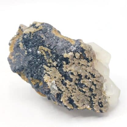 Sidérite, Sphalérite, Calcite, Carrière du Rivet, Peyrebrune, Tarn.