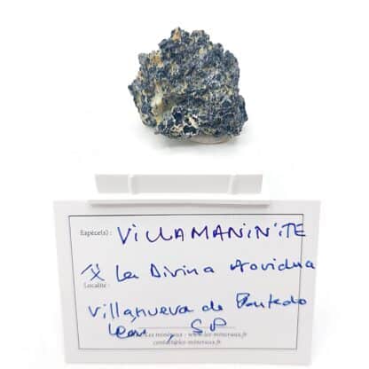 Villamanínite, Mine Providencia, Villanueva de Pontedo, Espagne.