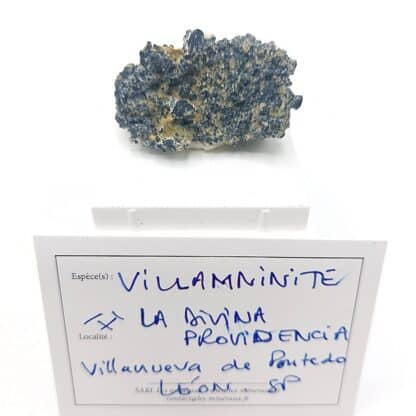 Villamanínite, Mine Providencia, Villanueva de Pontedo, Espagne.