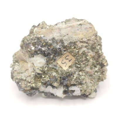 Pyrite, Blende & Quartz, Huanzala, Pérou.