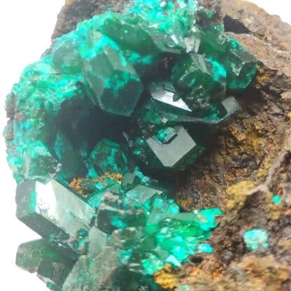 Dioptase, Renéville, Congo.