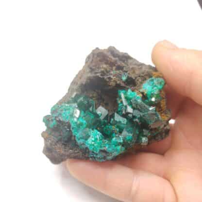 Dioptase, Renéville, Congo.