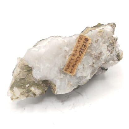 Mottramite & Calcite, Tsumeb, Namibie.