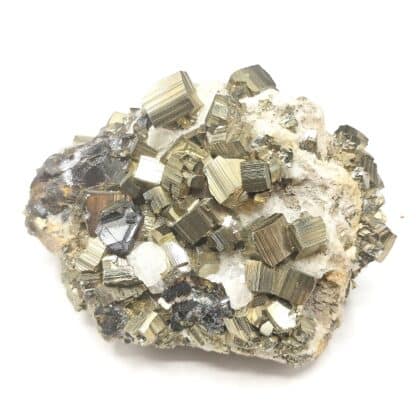 Pyrite, Blende & Quartz, Huanzala, Pérou.