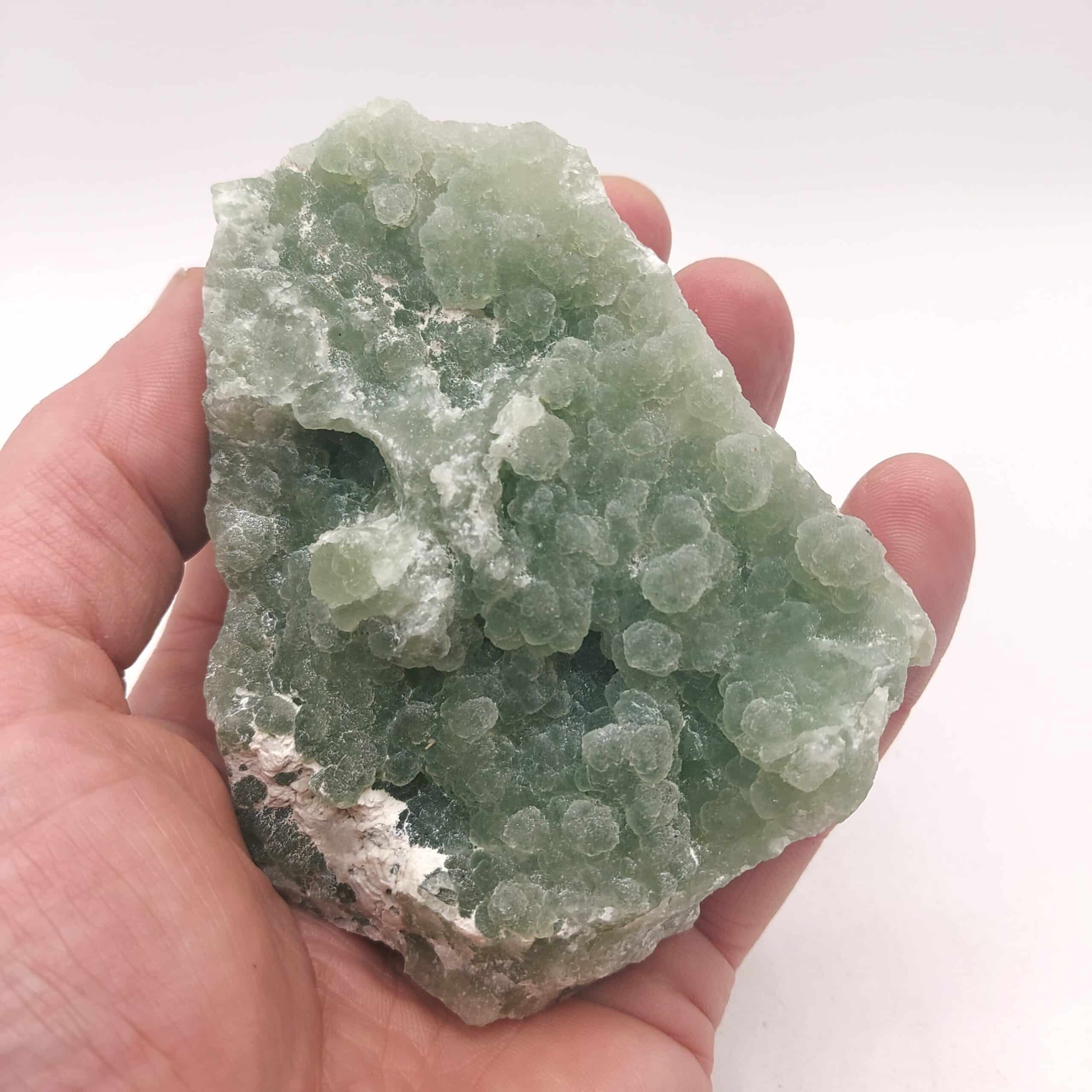 Fluorite verte mamelonnée, mine de Fontsante, Var.