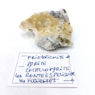 Friedrichite, Chalcopyrite, Les Montées Pélissier, Bonneville, Haute-Savoie.