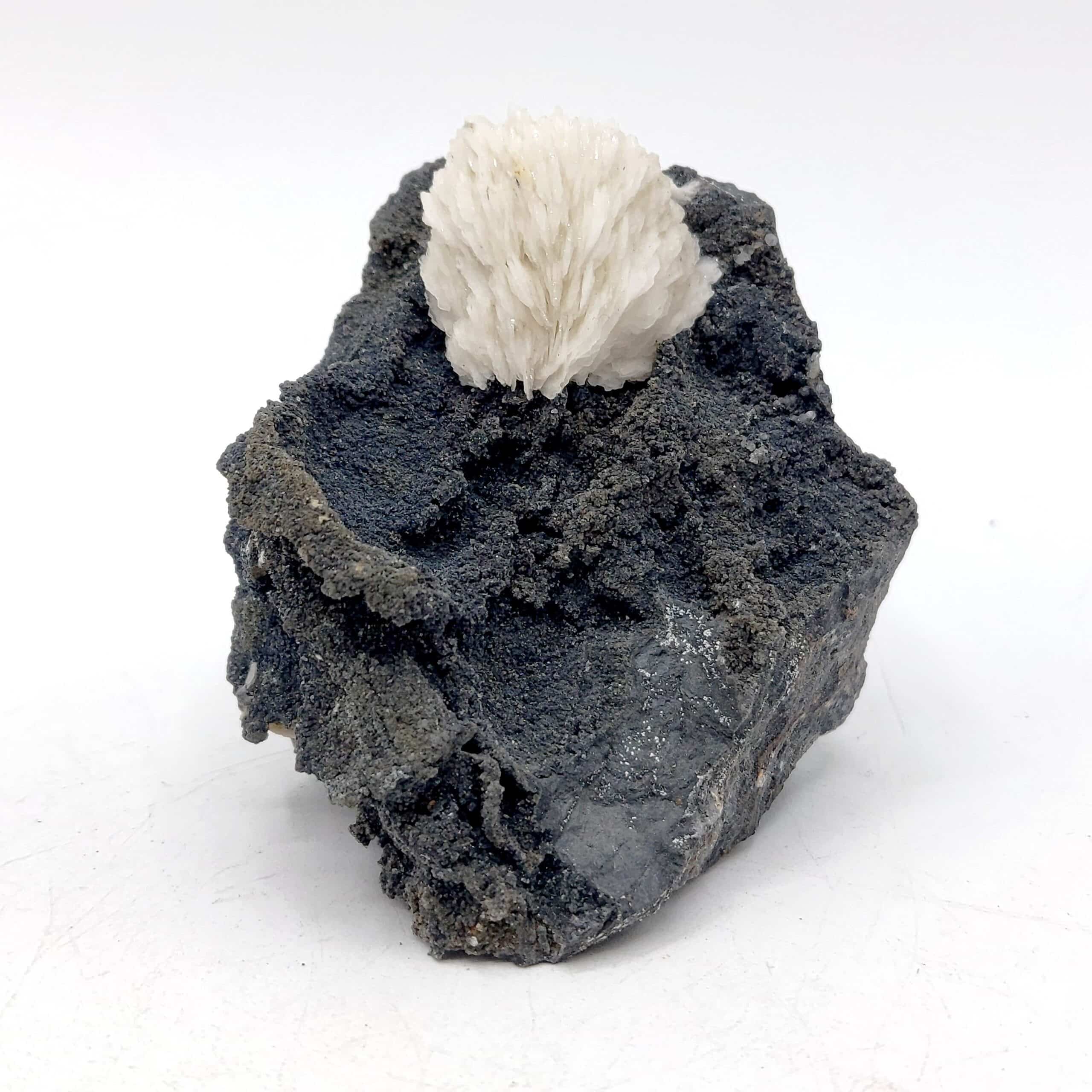 Baryte (Barytine), Panneau 20, mine des Malines, Gard.