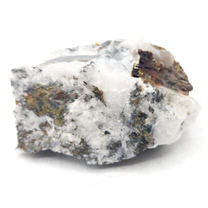 Friedrichite, Chalcopyrite, Pyrite, Les Montées Pélissier, Haute-Savoie.