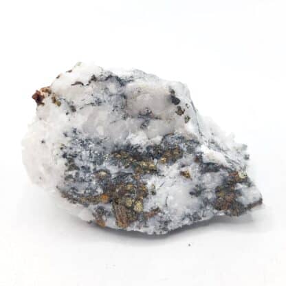 Friedrichite, Chalcopyrite, Pyrite, Les Montées Pélissier, Haute-Savoie.