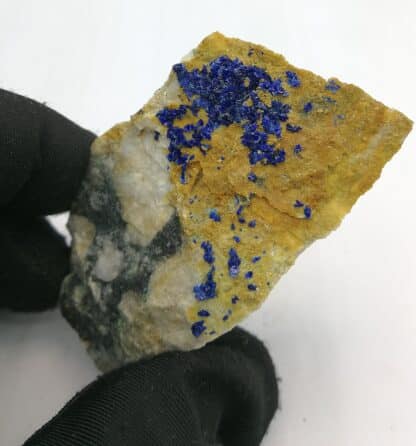 Azurite, Cap Garonne, Le Pradet, Var.