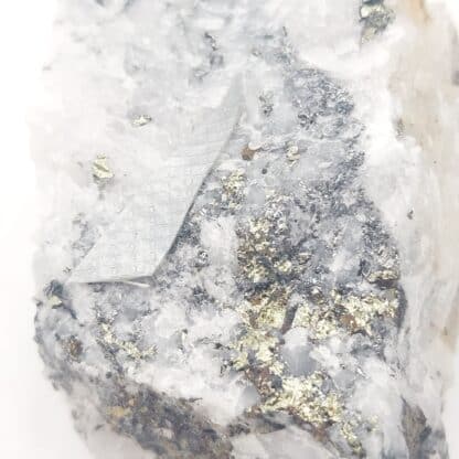 Friedrichite, Chalcopyrite, Pyrite, Les Montées Pélissier, Haute-Savoie.