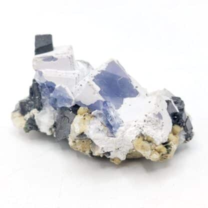 Fluorite, Wolfram, Mine d'Akchatau, région de Karaganda, Kazakhstan.