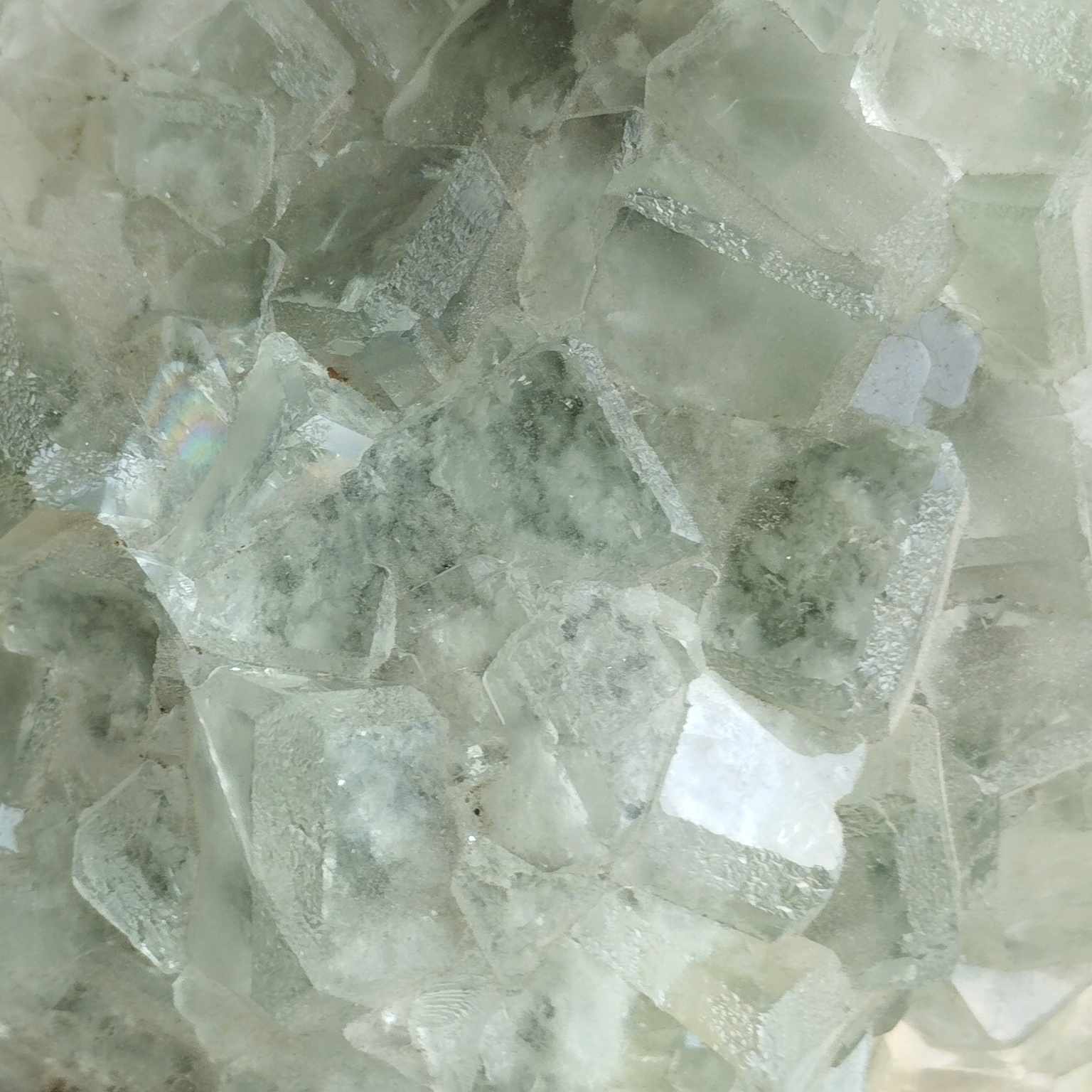 Fluorite (Fluorine), Xianghuapu, Chenzhou, Hunan, Chine.