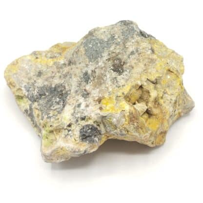 Phosphohedyphane, Pyromorphite & Cérusite, Chanrion-en-Poule, Rhône.