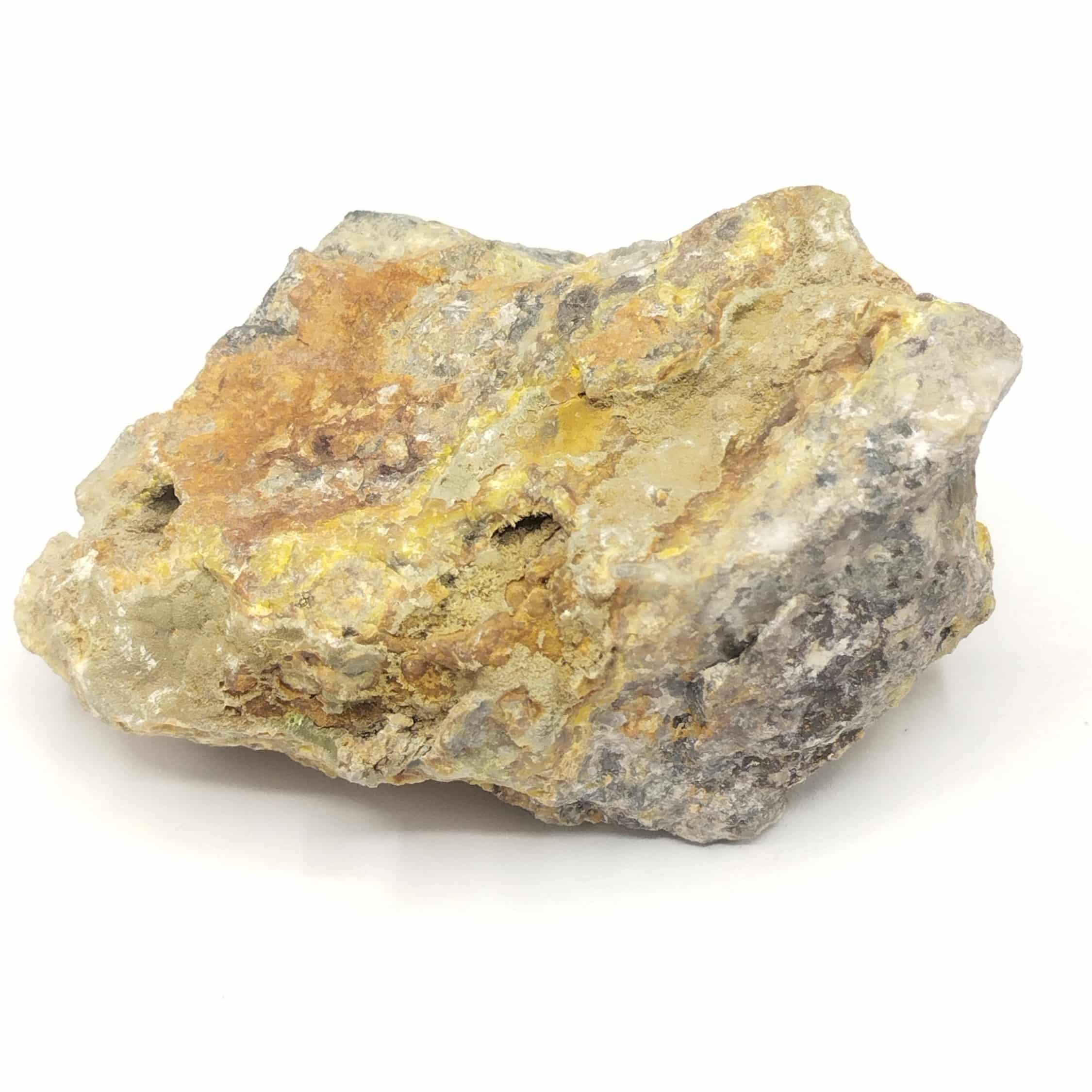 Phosphohedyphane, Pyromorphite & Cérusite, Chanrion-en-Poule, Rhône.