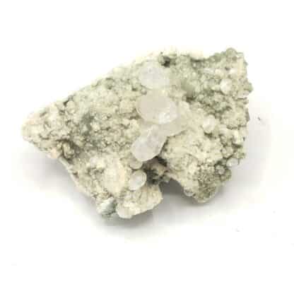 Apatite & Stilbite, Piz Miez, Grisons, Suisse.