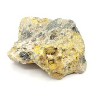 Phosphohedyphane, Pyromorphite & Cérusite, Chanrion-en-Poule, Rhône.