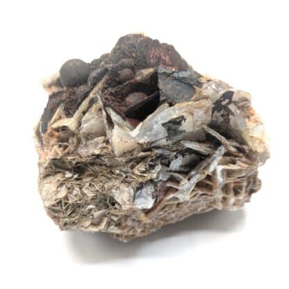 Romanèchite & Baryte, Romanèche-Thorins, Saône-et-Loire.