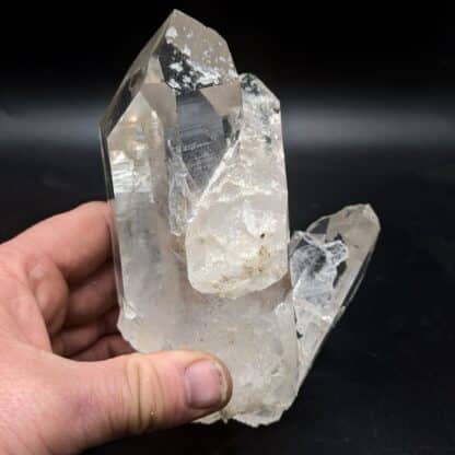 Quartz hyalin, Corinto, Brésil.