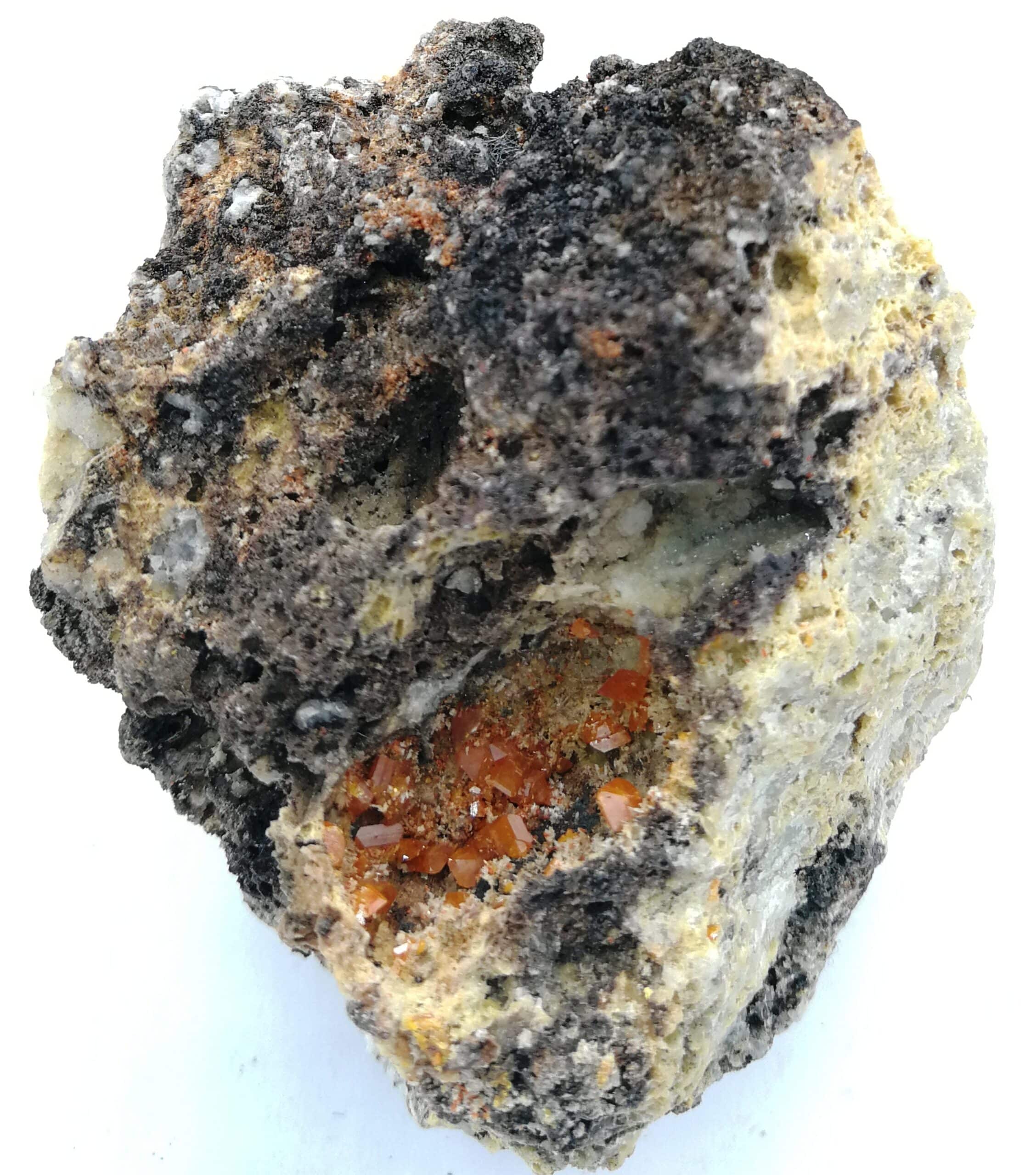 Wulfénite, Red Cloud Mine, Arizona, U.S.A.