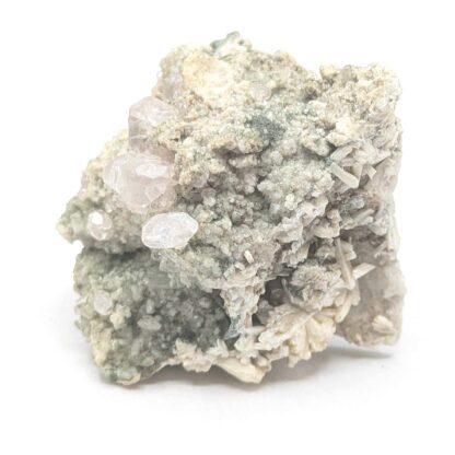 Apatite & Stilbite, Piz Miez, Grisons, Suisse.