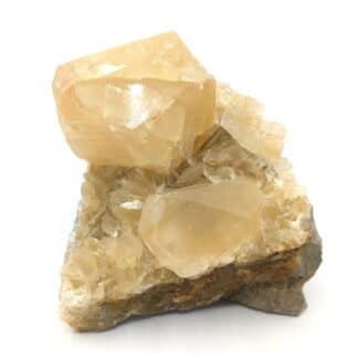 Calcite (macle), Landelies, Belgique.